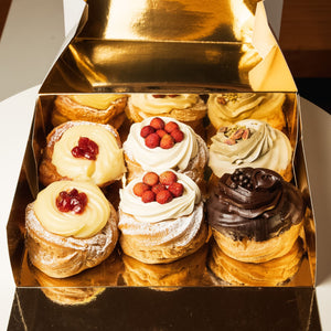 Zeppole farcite di San Giuseppe