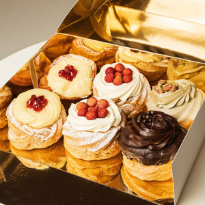 Zeppole farcite di San Giuseppe